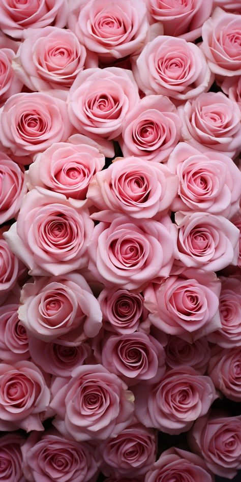 Pink Aesthetic Flowers, Pink Roses Aesthetic, Pink Rose Wallpaper, Pink Roses Wallpaper, Animals In Love, Pink Flowers Wallpaper, Aesthetic Roses, Iphone Lockscreen Wallpaper, Flowery Wallpaper