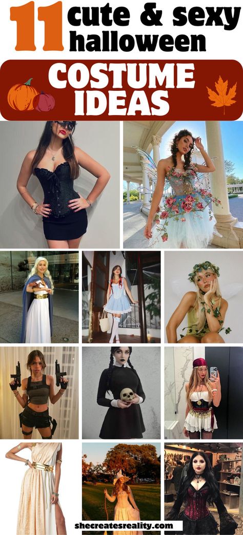 11 most popular cute and sexy halloween costume ideas for women Halloween costume ideas DIY Halloween costumes Creative Halloween looks Spooky costume inspiration Easy Halloween costumes 2024 Halloween trends Unique Halloween costumes Group costume ideas Couples costume ideas Last-minute Halloween costumes Halloween Diy Women, Halloween Costume Ideas Diy, Fun Costume Ideas, Halloween Costumes Women Creative, Most Popular Halloween Costumes, Costume Ideas For Halloween, Popular Halloween Costumes, Halloween Costume Ideas For Women, Costume Ideas For Women