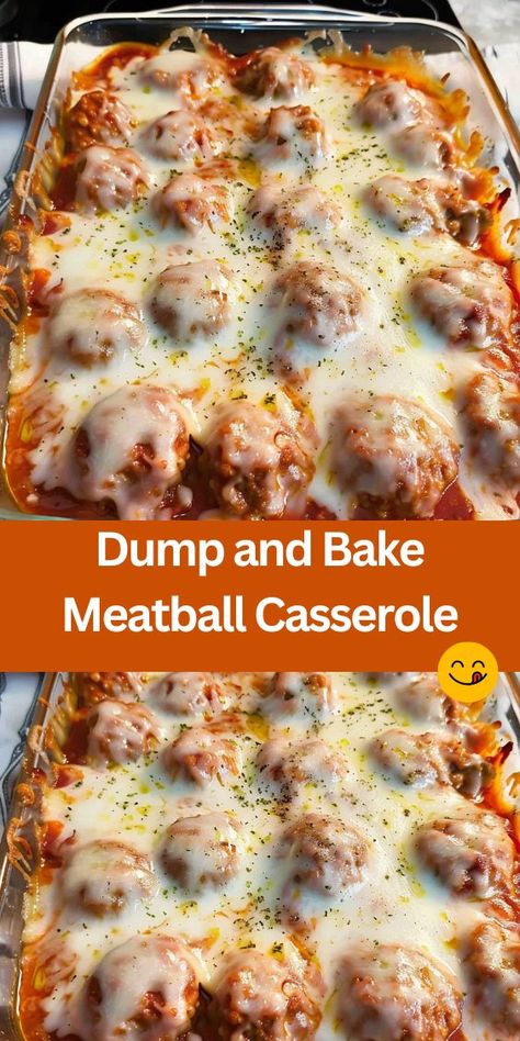 Looking for a quick and easy dinner idea? Try our Dump and Bake Meatball Casserole recipe! With just a few simple ingredients like frozen meatballs, marinara sauce, and pasta, you can create a delicious meal the whole family will love. This one-pot wonder is perfect for busy weeknights when you need something satisfying without all the fuss. Hamburger Easy Recipes, Quick Meat Dishes, Easy Dinner Recipes Ground Beef Simple, Frozen Meatball Ideas, Dinner Recipes With Frozen Meatballs, Meals You Can Freeze For Later, Recipe For Frozen Meatballs, Frozen Meatballs Recipe Dinners, Easy Food Recipes For Dinner Quick Simple