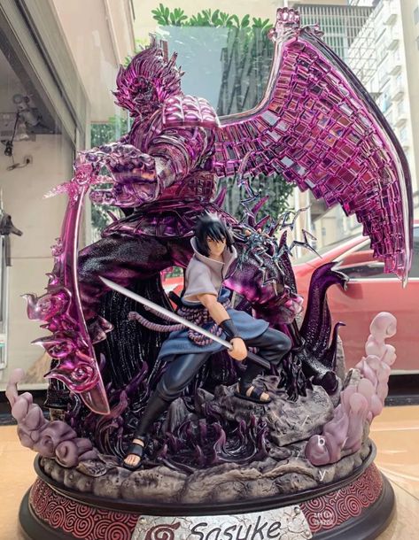 Naruto Original, Sasuke Susanoo, Cp9 One Piece, Action Figure Naruto, Happy Tree Friends Flippy, Character Statue, Naruto Uzumaki Art, Naruto Sasuke, Resin Statue