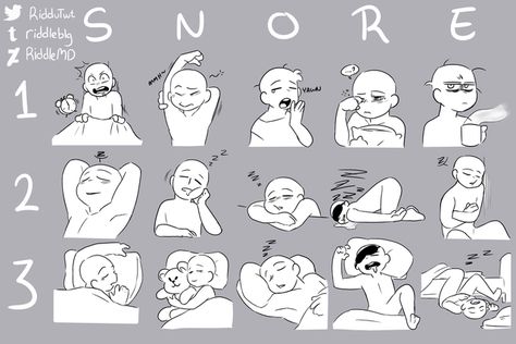 Drawing sleeping poses Character Expressions, Drawing Face Expressions, Tumblr Art, 강아지 그림, Drawing Faces, Drawing Prompt, Gambar Figur, Drawing Expressions, Poses References