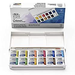 my watercolor supplies Cotman Watercolor, Crayons Pastel, Kneaded Eraser, Cadmium Yellow, Paintings Tutorials, Watercolor Pans, Watercolor Blog, Watercolor Tutorial, Watercolor Tips