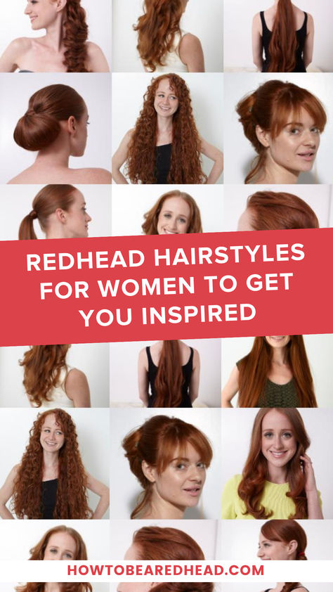 Ready to change up your look? Finding the perfect redhead hairstyle for women can be tough, but tools like Pinterest and social media can make it easier. Long Hairstyles For Redheads, Hairstyles For Redheads, Change Up Your Look, Redhead Hairstyles, Hairstyle For Women, Medium Length Hairstyles, Chic Hairstyles, Hairstyles For Women, Country Chic