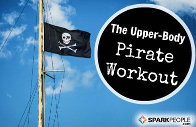 The Pirate Workout via @SparkPeople Pirate Workout, Fitness Jokes, Kids Exercise, Aquatic Exercises, Outdoor Fitness Equipment, Spark People, Daily Workouts, Fitness Videos, Exercise Inspiration