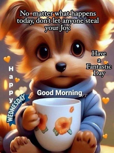 Good Morning Puppy, Cute Good Morning Pictures, Steal Your Joy, Cute Good Morning Gif, Funny Good Morning Messages, Good Morning Animals, Good Morning Cartoon, Good Morning Wednesday, Good Morning Funny Pictures