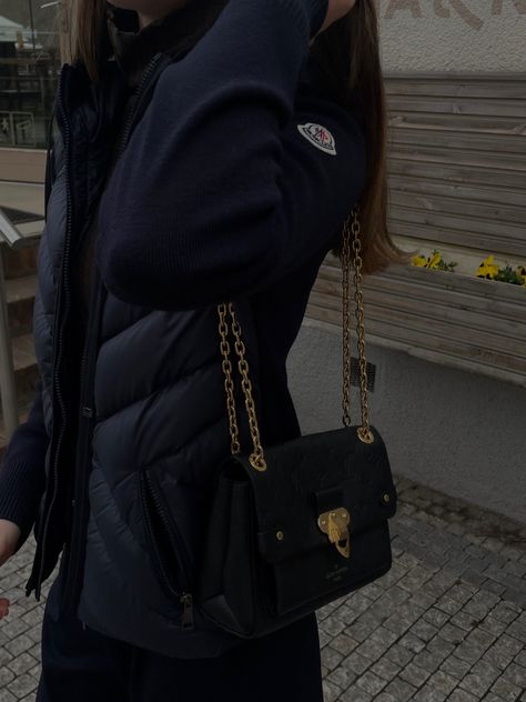 Moncler Aesthetic, New Money Aesthetic, Early Spring Aesthetic, Bag Dark Academia, Moncler Puffer Jacket, Moncler Puffer, New Money, Aesthetic Luxury, Bag Dark