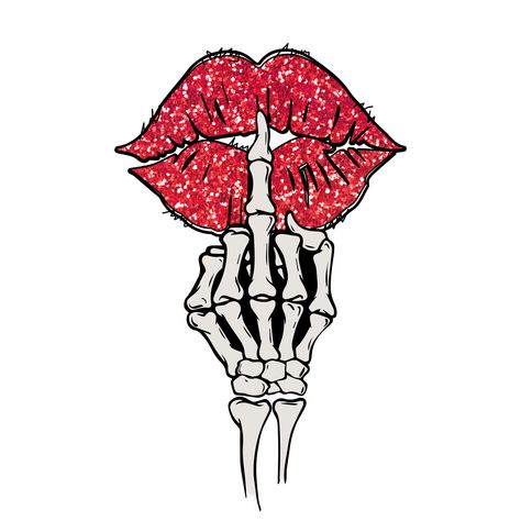 Tatto Sleeve, Kiss Tattoos, Knife Tattoo, Japan Tattoo Design, Dope Tattoos For Women, Japan Tattoo, Glitter Lips, Dope Tattoos, Skull Tshirt