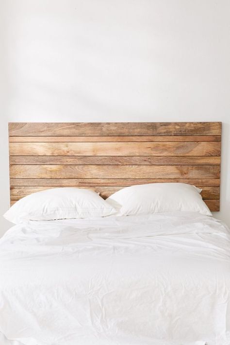 Wood Headboard Bedroom, Headboard Inspiration, Diy Wood Headboard, Diy Headboards, Wooden Headboard, Luxury Bed, Diy Headboard, Headboard Designs, Wood Headboard