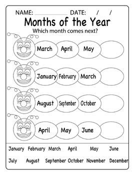 Months of the Year.Which month comes next (WORM ACTIVITY).These Months of the Year Activities include 1 worksheet covering each month of the year, sequencing, naming months that come next. These worksheets have been created to help students name and correctly sequence the Months of the Year.Thank you for purchasing from Grazzianito SchoolDon't forget to rate & follow for more products just like this one! :)#overtherainbow Grade 1 Language Worksheets, Learning Months Of The Year Activities, Spelling Worksheets 1st Grade, Months Of The Year Worksheet Preschool, Kindergarten Months Of The Year, Months Of The Year Preschool, Learning Months Of The Year, Months Of The Year Printables, Months Of The Year Activities