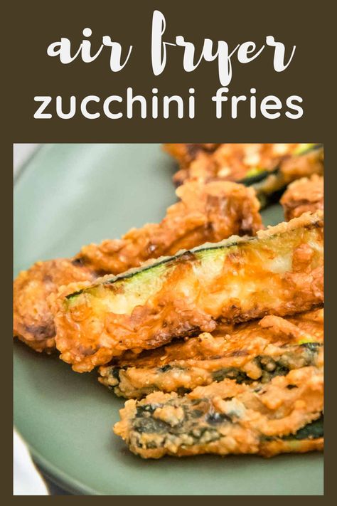 Air Fryer Zucchini Fries are a light, crispy, and healthy snack that work perfectly as an appetizer or impressive side dish. This air fried zucchini is simple, with only 4 ingredients required! Serve with your favorite sauce or season it to your preference; this versatile zucchini fries recipe is so easy to make your own! Air Fryer Zucchini Fries, Fries In The Air Fryer, Fried Zucchini Recipes, Air Fryer Zucchini, Hearty Dinner Recipes, Guilt Free Snacks, Beef Casserole Recipes, Fries Recipe, Zucchini Fries