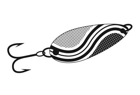 Spinner Bait Fishing Lures Coloring Pages : Kids Play Color Fish Lure Drawing, Small Fishing Lure Tattoo, Fishing Lure Templates, Fishing Lure Sketch, How To Paint Fishing Lures, Spinner Bait, Vintage Fishing Lures, Fishing Decals, Bait And Tackle