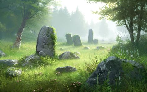 #fantasy #landscape# runestones #ancient #grass #field #conceptart #ai Fantasy Field Art, Fantasy Grassland Art, Fantasy Meadow Landscape, Grassland Concept Art, Fantasy Grassland Landscape, Training Field Fantasy Art, Fantasy Plains Landscape, Fantasy Field Landscape, Fantasy Prairie