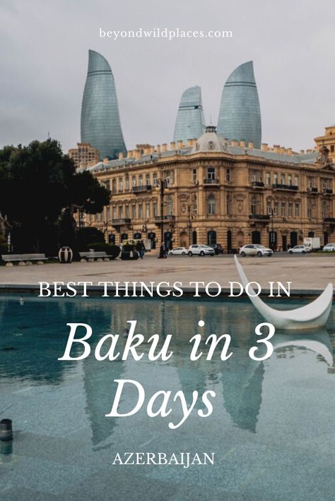 Best Things to Do in Baku in 3 Days - Beyond Wild Places Baku Things To Do, Baku Travel, Baku Aesthetic, Baku Azerbaijan Food, Baku Restaurant, Azerbaijan Travel, Baku City, Baku Azerbaijan, Fountain Square