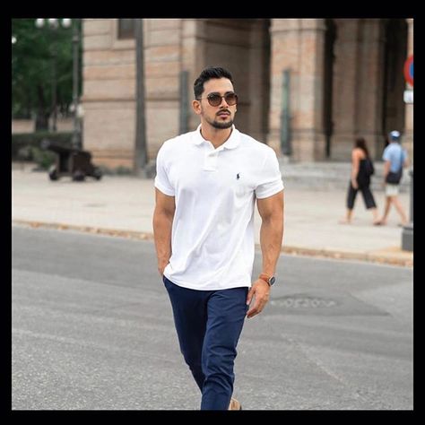 Men Style 2020 Outfit Cowok, Waistcoat Designs, Polo Shirt Outfits, Mens Business Casual Outfits, Shirt Outfit Men, Mens Summer Outfits, Date Outfit Casual, Men Fashion Casual Shirts, Gents Fashion