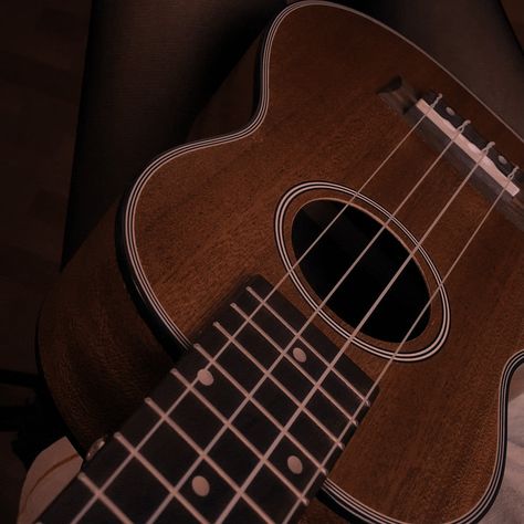 Guitar Brown Aesthetic, Tony Core, Ukulele Aesthetic, Musician Aesthetic, Joel Miller, Ukelele, Aesthetic Photos, High School Musical, Brown Aesthetic