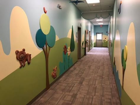 Daycare Interior Design, Daycare Layout, Infant Room Daycare, School Wall Decoration, Church Nursery Decor, Childrens Ministry Decor, Kindergarten Interior, Classroom Interior, Preschool Decor