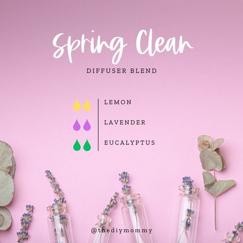 Essential Oils for Spring: Best Diffuser Blend Recipes | The DIY Mommy Crafts For Adults Spring, Boho Spring Decor, Diy Crafts Spring, Best Smelling Essential Oils, Diy Linen Spray, Spring Diy Decor, Spring Diffuser Blends, Spring Diy Crafts, Rustic Spring Decor