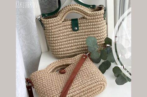 Bag For Girls Fashion, Modern Haken, Tote Crochet, Handbags Design, Crochet For Beginners Blanket, Crochet Bag Tutorials, Handbags Patterns, Crochet Bag Pattern Free, Easy Crochet Baby