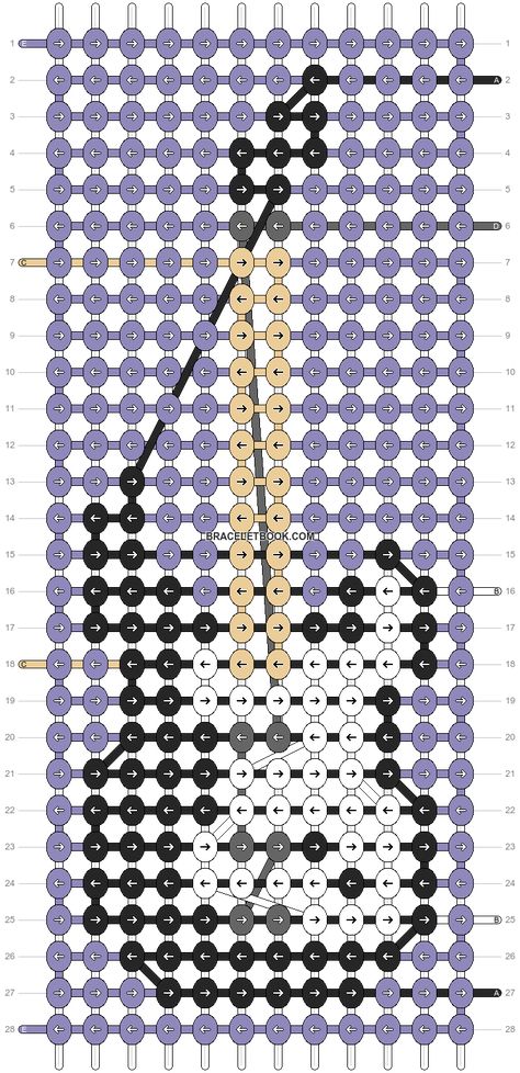 Alpha pattern #152153 | BraceletBook Music Friendship Bracelet Pattern, Guitar Alpha Pattern, Alpha Patterns Keychain, Alpha Keychain, Daisy Dog, Guitar Electric, Crochet Cross, Rock Metal, Alpha Pattern