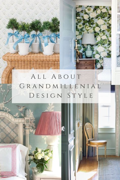 Grandmillenial Style Interiors, Grandmillennial Decor, She Holds Dearly, Grand Millenial, Gracie Wallpaper, Bria Hammel Interiors, Millennial Decor, Bria Hammel, Grand Millennial Decor