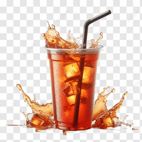 Es Teh Aesthetic, Ice Tea Drinks, Es Teh Poci, Tea Vector, Tea Png, Iced Tea Drinks, Tea Cup Design, Bottle Design Packaging, Food Png