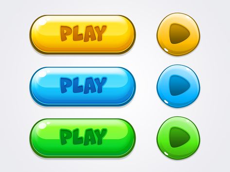 Clinic Background, Game Buttons, Game Design Art, Game Button, Card Game Design, Media Pembelajaran, Icon Game, Buttons Design, Game Gui