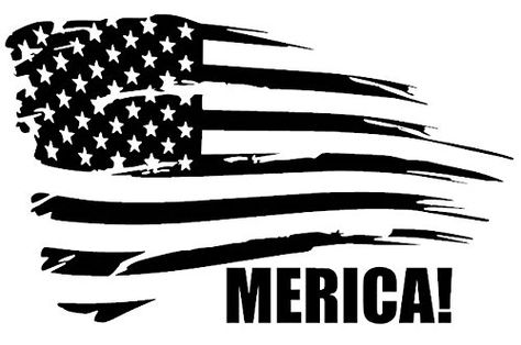 Distressed American Flag Merica Decal Sticker Vehicle  Home Decor * Learn more by visiting the image link.-It is an affiliate link to Amazon. Flag Svg Free, American Flag Drawing, American Flag Photos, American Flag Decal, Distressed American Flag, How To Make Coasters, Flag Photo, Vintage American Flag, Flag Svg