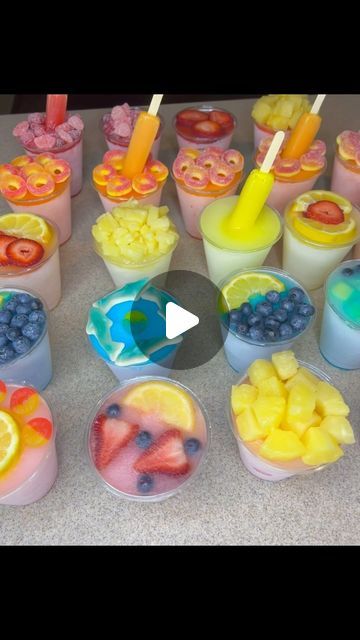 K’s Sweets 🍭 on Instagram: "Get into these frozen cups 😍😍🥶🍍🍓🫐🍋🥝🍒  #FL #KsSweets #frozencups #flips #fyp #sweets #TarponSprings #explore" Frozen Cups New Orleans, Ice Cups Frozen, Frozen Cups, Ice Cup, Tarpon Springs, Yum Yum, New Orleans, Frozen, On Instagram