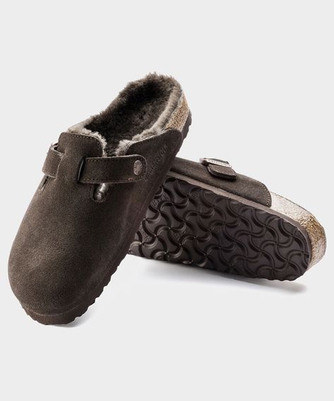 Mocha Birkenstock, Birkenstock Fashion, Boston Shearling, Birkenstock Boston Shearling, Spring Fashion Work, Birkenstock Men, Sas Shoes, Spring Sneakers, Birkenstock Women