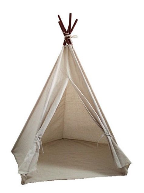 PRICES MAY VARY. Made of Durable Cotton Canvas, comes with carry case and measures 48"x48"x55".with the floor resembling a pentagon. It can meet all the needs of outdoor adventure or Indoor Play, kids playing family travelling. Easy-to-install More reasonable and fashionable with one door and one window design. Easy to set up, fold, move and store. With assembly instructions included, the teepee can easily be set up either indoors or out.The teepee tent is also easy to set up and take down and c Canvas Teepee, Teepee Play Tent, Nursery Room Design, Canvas Tent, Teepee Tent, Kids Gift Guide, Assembly Instructions, Play Tent, Indoor Play