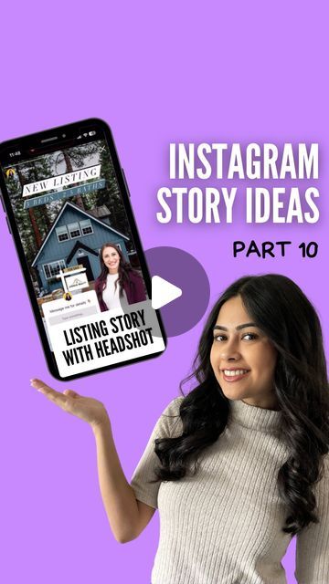 Karishma Kothary on Instagram: "🚨INSTAGRAM STORY IDEA🚨 REALTORS: The new way to easily add your headshot to your IG story! Adding your headshot to your story is a great way to make it more personal and help it really pop! Plus, it’s a cool way to connect more with your followers! 🙋🏽‍♀️ ⭐️ To order your personalized GIFs, see the link in my bio or comment “GIF” and I’ll send you the link ☺️ Share this video with another realtor and follow @theavenuecreatives for more ideas like this one 🤩 #realestatemarketing #realtormarketing #socialmediaforrealtors #socialmediaforrealestateagents #realestatesocialmedia #instagramstories #igstory #igstoryideas #igstories" Instagram Story Idea, Realestate Marketing, Realtor Marketing, Iphone Photos, Instagram Story Ideas, New Instagram, Ig Story, Estate Agent, Your Story