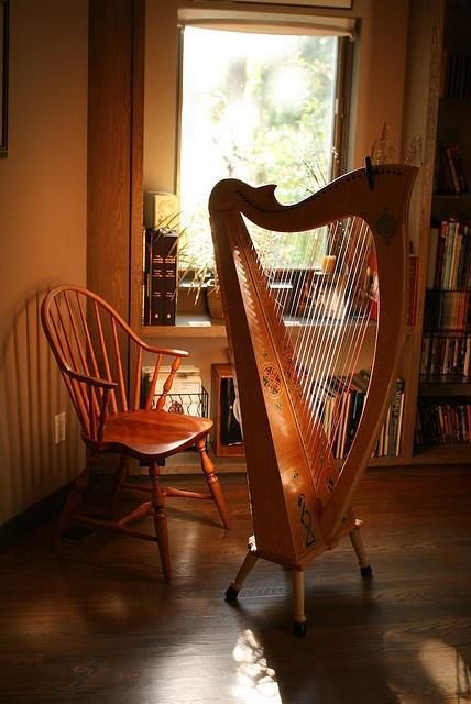 Faery Magick, Brian Boru, Celtic Harp, Homemade Instruments, Irish Harp, Harps Music, Mountain Music, All About Music, Harbin