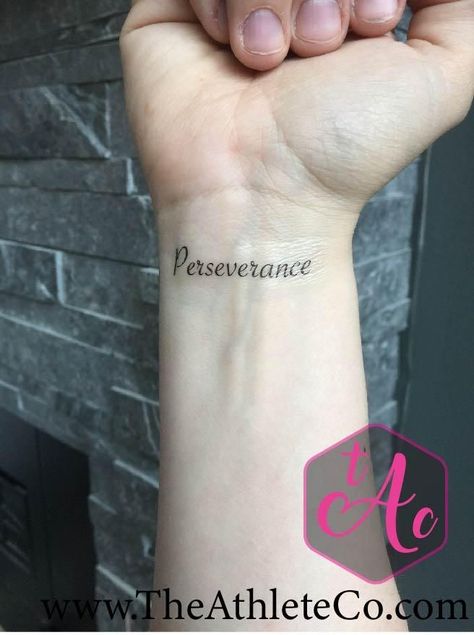 Small tattoo girls #smalltattoowomen Small Tattoos Meaning, Perseverance Tattoo, Believe Wrist Tattoo, Love Wrist Tattoo, Wrist Tattoos Words, Meaningful Word Tattoos, Meaningful Wrist Tattoos, Bird Tattoo Wrist, Tattoos Meaning