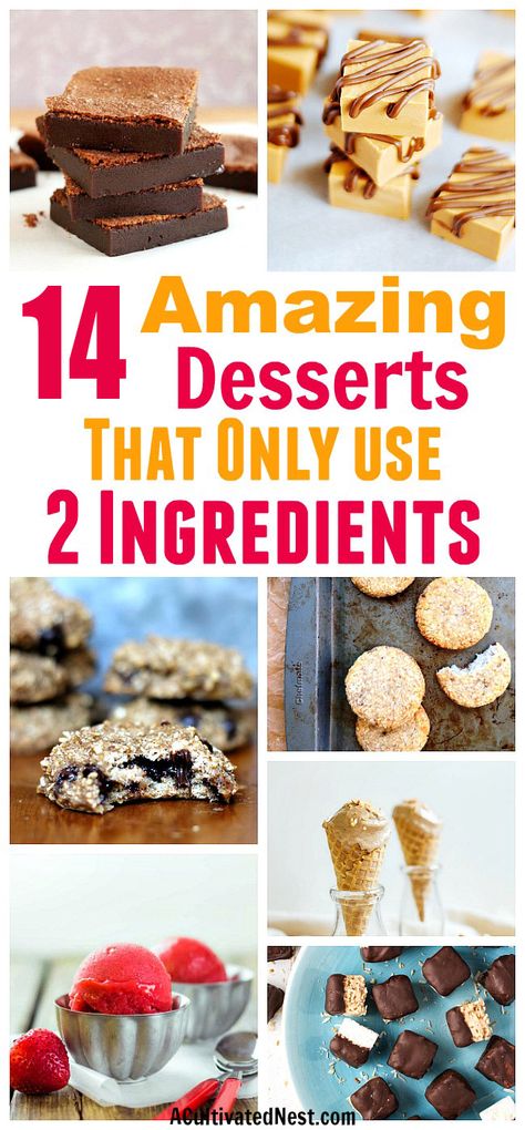 5 Ingredient Desserts, 2 Ingredient Desserts, Cheap Desserts, 3 Ingredient Desserts, Fast Desserts, Deserts Easy, Quick Dessert Recipes, Oreo Dessert, Dessert Ingredients