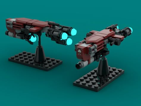 Lego Airship, Spaceship Ideas, Lego Space Sets, Lego Design Ideas, Lego Jedi, Star Wars Ships Design, Lego Designs, Mobile Frame, Space Engineers