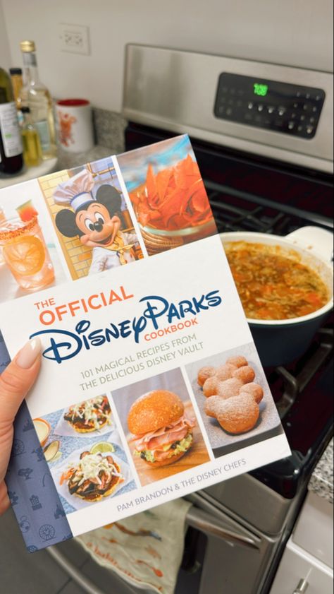 Disney Christmas Recipes, Disney Park Recipes, Disney Parks Recipes, Disney Cookbook Recipes, Disney Food Recipes, Disney Cookbook, Disneyland Recipes, Disney Baking, Disney Themed Food