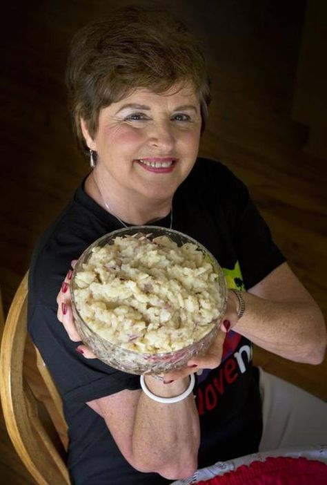 Carol McCarty of Lenexa makes “old fashioned” Slovenian potato salad. Slovenian Food, Potato Salad Dressing, Slovak Recipes, Bosnian Recipes, Potato Salad Recipe, Croatian Recipes, Healthy Meals To Cook, Desi Food, Potatoe Salad Recipe