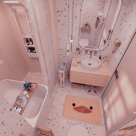 room ideas, room ideas aesthetic, room decor, room decor ideas, room ideas bedroom, room decor bedroom, room aesthetic, room posters, room ideas for small rooms, cute room decor, cute room ideas, aesthetic room, korean bedroom Aesthetic Room Korean, Cute Room Ideas Aesthetic, Korean Bathroom, Rooms Cute, Korean Decor, Korean Bedroom, Bathtub Aesthetic, White Bathroom Mirror, Room Ideas For Small Rooms