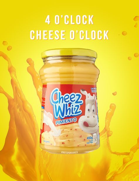 advertising design, graphic design, cheez whiz, cheese Cheese Advertising, Cheese Ideas, Cheez Whiz, Cheese Whiz, Cheese Design, Cheese Brands, How To Store Bread, Poster Ads, Wheat Bread