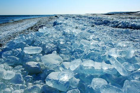 The Tokachi river ice is transparent because it has no salt in it, according to an ocean physicist. The New York Times Tokachi River, Winter River, Northern Island, Hokkaido Japan, Commonplace Book, Atmospheric Phenomenon, Amazing Pictures, Nature Adventure, World View