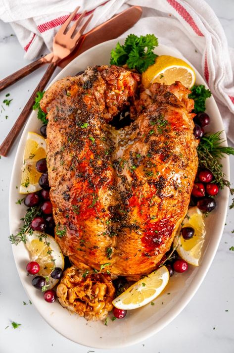 Instant Pot Turkey Breast, Best Roasted Turkey, Baked Trout, Instant Pot Turkey, Asparagus Casserole, Cooking Turkey Breast, Little Sunny Kitchen, Sunny Kitchen, Oven Roasted Turkey