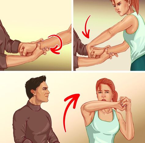 How to Protect Yourself: 8 Self-Defense Techniques Karate Moves, Martial Arts Sparring, Defense Techniques, How To Defend Yourself, Self Defence Training, Self Defense Moves, Self Defense Tips, Self Defence, Self Defense Women