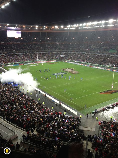 "Rugby game in Paris with my  phone on the lanyard, it caught the opening orchestra!" Rugby Games, Rugby League, Future Life, My Phone, Orchestra, One Pic, Rugby, Lanyard, Soccer Field