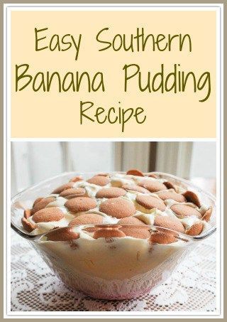 Oooh, this recipe for Southern Banana Pudding looks so easy...and yummy...                                                                                                                                                                                 More Banana Pudding No Jello, Banana Pudding Cooked, Banana Pudding Easy Recipes, How To Make Banana Pudding Easy, Southern Bannan Pudding, Banana Pudding Cake Recipe Easy, Easy Southern Banana Pudding, Homade Banana Pudding, Banana Pudding Without Instant Pudding