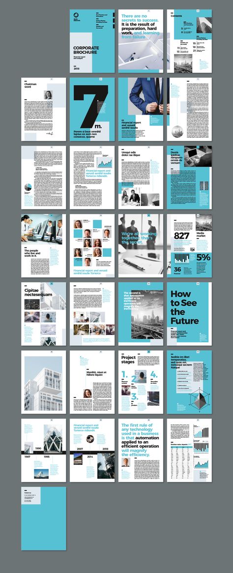 Design De Configuration, Layout Editorial, 보고서 디자인, Editorial Layouts, Mises En Page Design Graphique, 잡지 레이아웃, Brochure Design Layout, Brochure Inspiration, Template Brochure