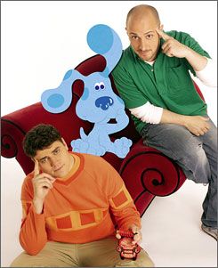 Steve burn and Donovan Patton are the host of Blue's Clues. Donovan Patton, The Loud House Luna, Blue's Clues And You, Blue Birthday Parties, Retro Things, Blue’s Clues, Blue's Clues, Childhood Shows, Fine Motor Skills Activities