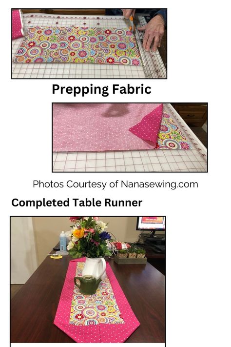 10 minute table runner