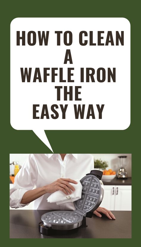 Cuisinart Waffle Maker Recipes, Waffle Iron Hacks, What Can You Make In A Waffle Maker, Cooking With A Waffle Maker, How To Clean A Waffle Iron, Clean Waffle Iron, How To Clean Dash Mini Waffle Maker, How To Clean Waffle Maker, Waffles Without Waffle Maker