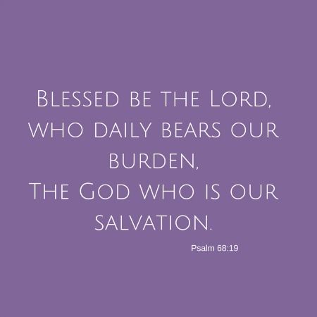 Thoughts on Psalm 68:19 and laying my infertility burden down. Psalm 68 19, Psalm 68, Down Quotes, Praising God, Peace Of God, Words Of Comfort, Praise God, Christian Inspiration, Encouragement Quotes