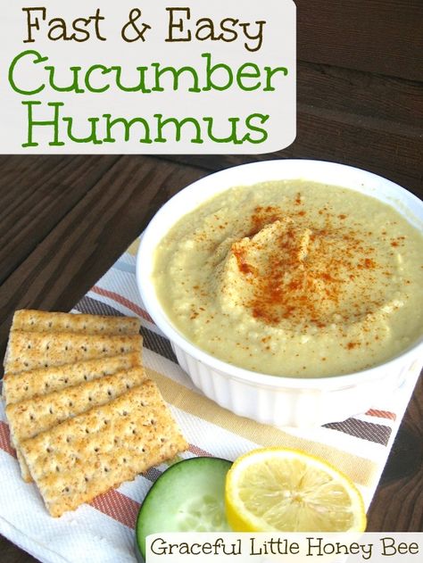 Fast & Easy Cucumber Hummus Cucumber Hummus, Turkey Pot, Turkey Pot Pie, Protein Packed Snacks, Appetizer Ideas, Vegan Hummus, Corn Casserole, Hummus Recipe, Food Board